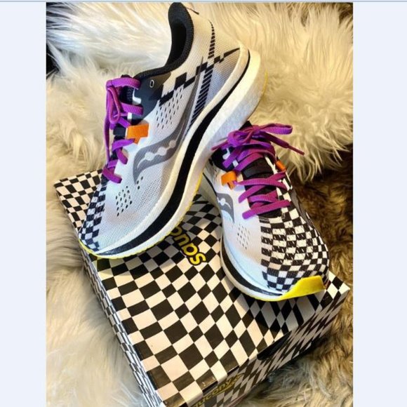 Saucony Endorphin PRO 2 Women's Running Shoes Sz 8 Reverie Noir NEW - Picture 3 of 11